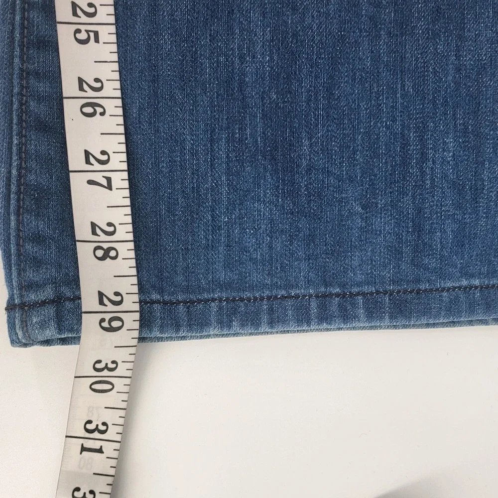 American Eagle‎ Original Bootcut Jeans Women's Size 12 Medium Wash Distressed